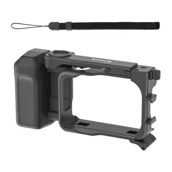 Sunnylife vlogu komplekts Insta360 GO 2 - auklas un aukstā kurpju stiprinājums (melns)