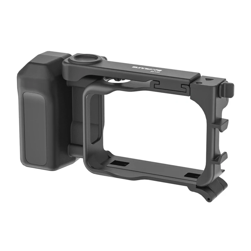 Sunnylife vlogu komplekts Insta360 GO 2 - auklas un aukstā kurpju stiprinājums (melns)