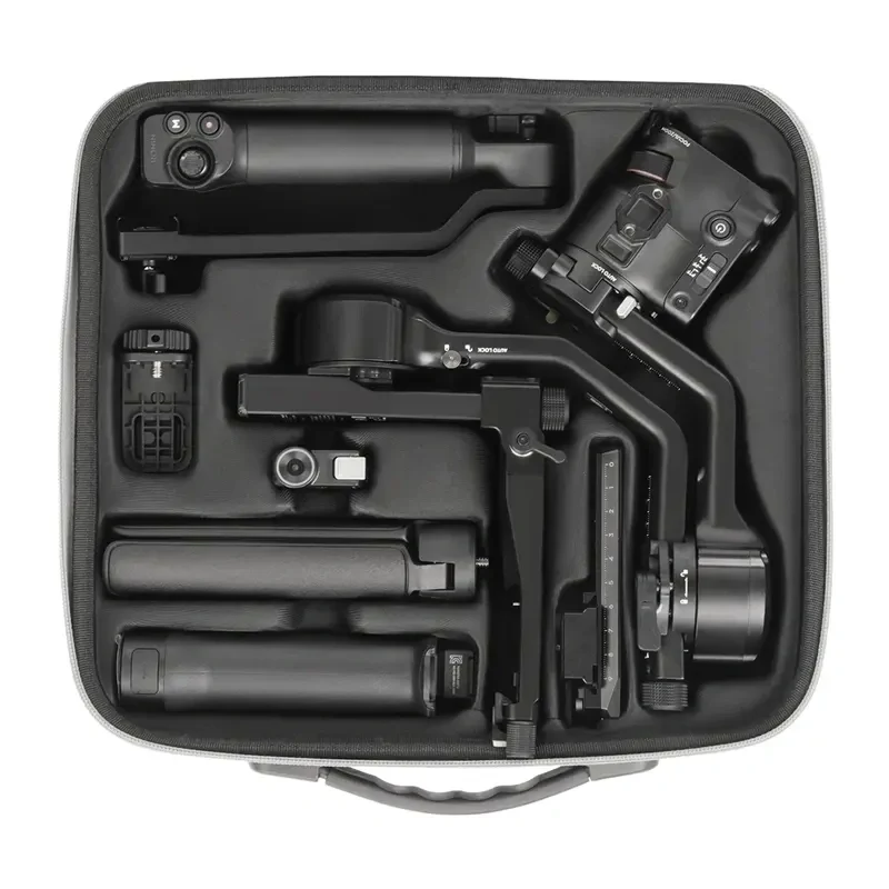 Sunnylife daudzfunkcionāla plecu soma ar siksnu DJI RS sērijas stabilizatoriem - melna