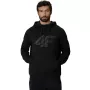 4F vīriešu jakas M2548 dziļi melns XL