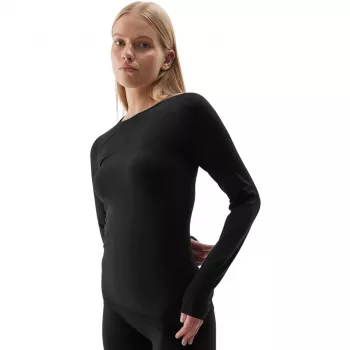 Sieviešu termoaktīvs T-krekls 4F F152 Deep Black M/L