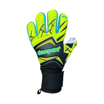 4Keepers Force V5 25 Wave NC vārtsargu cimdi melni/fluo zaļi 8. izmērs