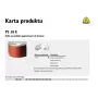 KRUGER & MATZ PS18E abrazīvā papīra rullis, P150 graudainība, 100 mm x 50 m, E-svara papīrs, alumīnija oksīds