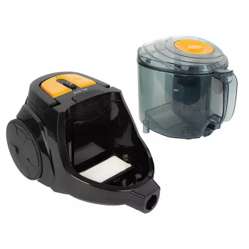 BLOW C899 Bezmaisa ciklona putekļsūcējs, 700 W, 2,5 L, HEPA H13, melns/sarkans