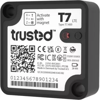 Trusted Rugged GPS Tracker T7 - IP67, 4G LTE-M/NB-IoT, 10000 mAh, magnētiskais stiprinājums
