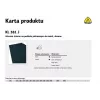 KLINGSPOR abrazīvā auduma loksne P320 KL381J, 230 x 280 mm, 50 gab.
