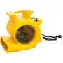 Master Climate Solutions CD 5000 grīdas žāvētājs, gaisa plūsma 2640 m³/h, maksimālais statiskais spiediens 500 Pa, 3 ventilatora ātrumi, 1100 W, melns 4604051