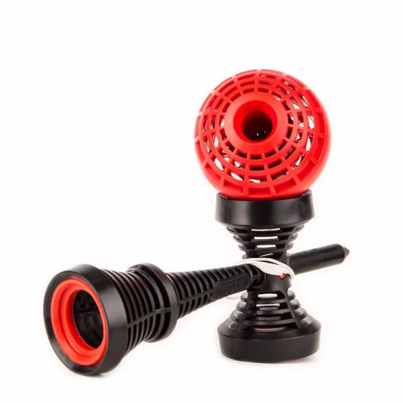 YoYoFactory KENDAMA AIR sarkans/melns kendama