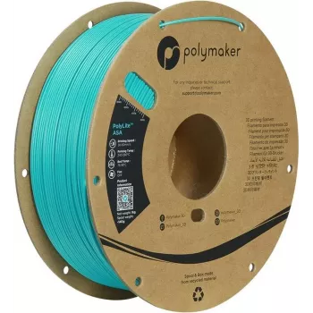 Polymaker PF01029 tirkīzzils ASA kvēldiegs – 1,75 mm, 1 kg, UV un laikapstākļu izturīgs