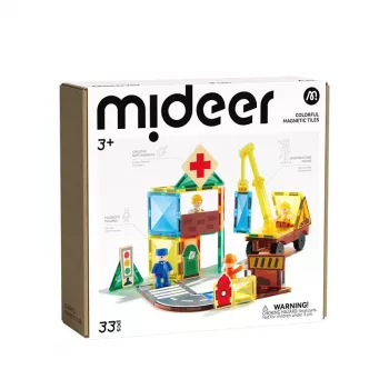 Mideer City Hero Squad MD1641 magnētisks komplekts, 33 detaļas