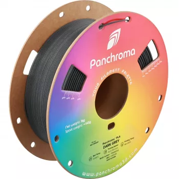 Polymaker Panchroma PLA 1,75mm tumši pelēks 1kg 3D filamenta spole (CA19028)
