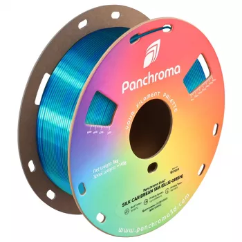 Polymaker Panchroma PLA Dual Silk Caribbean Sea 1,75mm 1kg 3D printera kvēldiegs CA03025