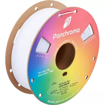 Polymaker Panchroma PLA 1,75 mm Cold White 1 kg 3D filamenta spole (CA19027)