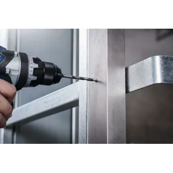 BOSCH HSS PointTeQ spirālurbju komplekts metālam, 5 mm, 10 gab., sešstūra kāts, 91 mm garums