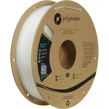 Polymaker PolyFlex TPU90 elastīgs TPU kvēldiegs 1,75mm 750g caurspīdīgs PD02004