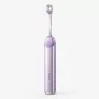 RANVOO PQ5 Pure Sonic elektriskā zobu birste, purpura, 5 režīmi, 4 uzgaļi, USB uzlāde