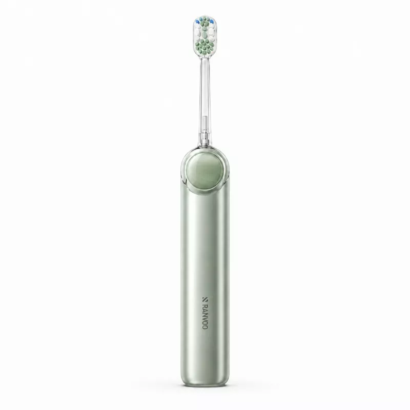 RANVOO PQ5 Pure Sonic elektriskā zobu birste zaļa