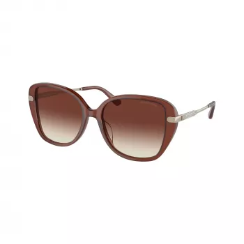 Michael Kors MK2185BU35481 Sieviešu saulesbrilles tumši raibbruņurupuča brūns gradients 56/17/140 mm