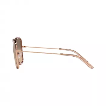 Tory Burch TY6101 33683D sieviešu saulesbrilles, tumši havannas rāmis, brūnas gradienta lēcas, 53mm