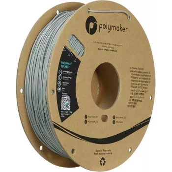 Polymaker PolyFlex TPU90 elastīgs TPU kvēldiegs 1,75 mm 750 g pelēks PD02003