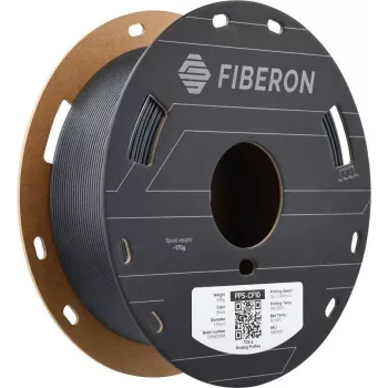 Polymaker Fiberon PPS-CF10 Filaments (FM01001) – 1,75 mm, 500 g, melns