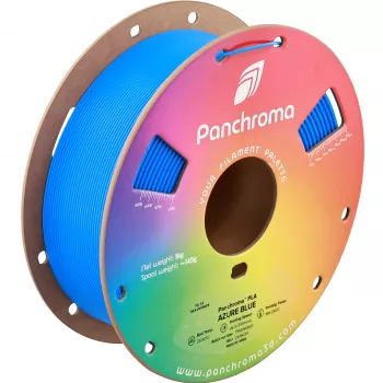 Polymaker Panchroma PLA 3D printera kvēldiegs, 1,75 mm, 1 kg, Azure Blue (CA19024)
