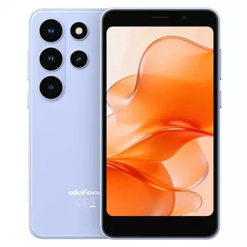 Ulefone Note 22 3GB/32GB Dual SIM 4G LTE viedtālrunis 6,52 inch HD+ displejs 13MP trīskāršā kamera 4000mAh Icy Blue