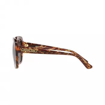 Michael Kors sieviešu saulesbrilles MK2140-366787, kvadrātveida, tumši bruņurupuču rāmis, brūnas gradienta lēcas, 55/18/140 mm