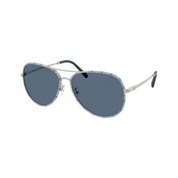Tory Burch TY6114-32744L sieviešu saulesbrilles tumši Havana brūns gradients 60mm
