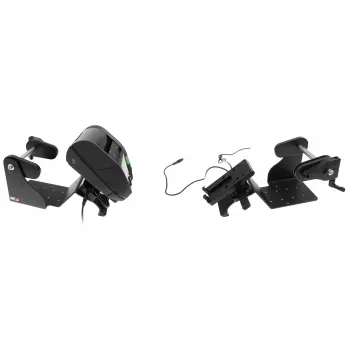 Brodit printera stiprinājums ar etiķešu ruļļa funkciju Zebra Alpha 30L/40L, VESA75, AMPS, MultiMoveClip, Power Block 217034