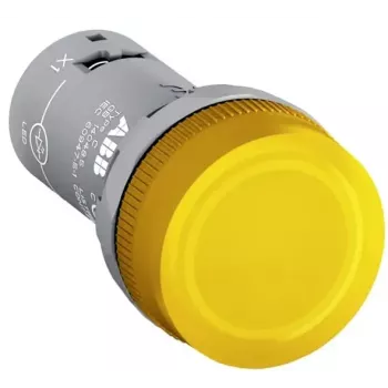 ABB CL2-502Y dzeltena LED indikatora lampa 24V AC/DC, 22mm 1SFA619403R5023