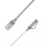 LinkIT plakans U/UTP Cat6A pelēks 2,5 m tīkla kabelis UTP-FL6A-00250-GY