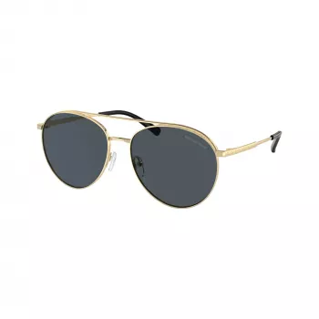 Michael Kors sieviešu saulesbrilles MK1138-101487 zelta rāmis tumši pelēkas gradienta lēcas 58mm