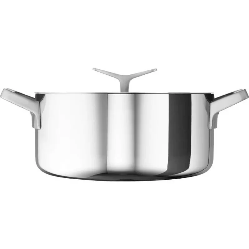Electrolux Infinite Chef 3L kastrolis ar vāku, nerūsējošais tērauds, indukcijas plīts, cepeškrāsnī līdz 250°C