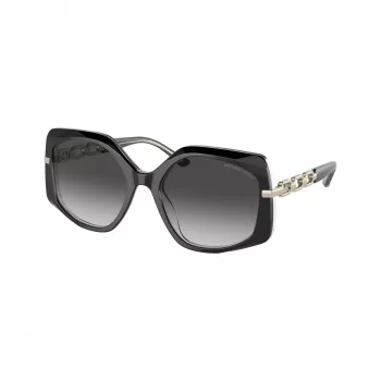 Michael Kors sieviešu kaķa acs saulesbrilles MK217731068G5 tumši bruņurupuču krāsā / brūns gradients 56mm