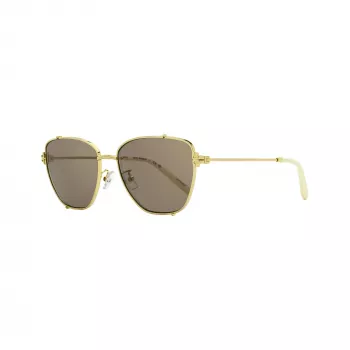 Tory Burch sieviešu kvadrātveida saulesbrilles TY6105, tumši Havanas rāmis, brūnas gradienta lēcas, 55mm TY6105-32787N