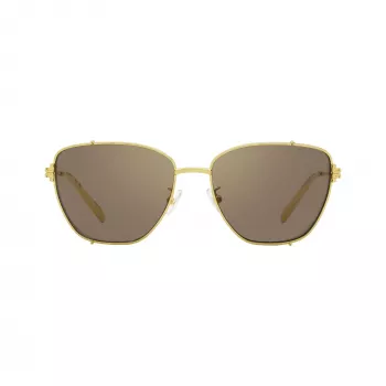 Tory Burch sieviešu kvadrātveida saulesbrilles TY6105, tumši Havanas rāmis, brūnas gradienta lēcas, 55mm TY6105-32787N