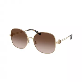 Tory Burch TY6112-334613 Sieviešu Saulesbrilles Tauriņa Tumši Havanas Brūnas Gradienta 56/16/140 mm