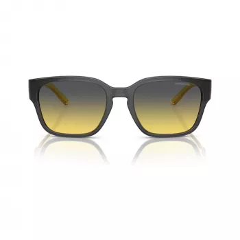 Arnette AN4325-27862Q Unisex kvadrātveida saulesbrilles, pelēks rāmis, pelēkas polikarbonāta lēcas, 54-19-145 mm