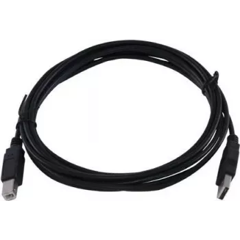 Kramer Electronics 0,9m USB 2.0 kabelis USB-A male uz USB-B male melns (96-0215003)