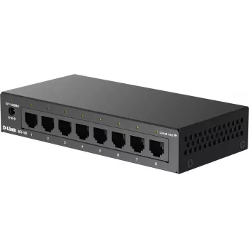 D-Link DES-108/V/E 8 portu Fast Ethernet neapkalpojams galda komutators