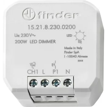 FINDER Elektroniskais dimmeris 200 W LED (152182300200)