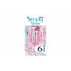 Gillette Simply Venus 3 vienreizlietojamie skuvekļi sievietēm, 3 asmeņi, MoistureRich josla, 6 gab. 8006540826997
