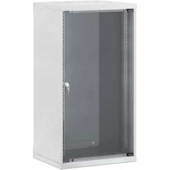 Intellinet 19 inch tīkla sienas skapis, Basic Line, 20U, 400 mm dziļums, pelēks 716741