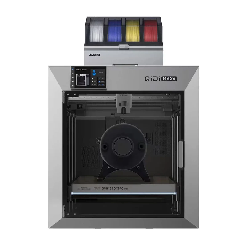 QIDI Max 4 Combo 3D printeris, 325x325x325mm, CoreXY, 600mm/s, pilnībā noslēgts, Dual Gear Direct Drive
