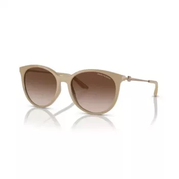 Armani Exchange sieviešu kvadrātveida saulesbrilles AX4140S 834213 Havana Brown Gradient 55/17/140 mm