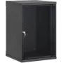 Intellinet 19 inch sienas montāžas tīkla skapis, Basic Line, 15U, 560 mm dziļums, melns RAL 9005 (716772)