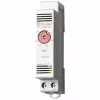 Finder sadales skapja termostats 7T.81.0.000.2402, 1 NC kontakts, 250 V AC, 10 A, 0-60 °C, DIN sliede