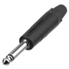 Neutrik NP2XX-NI-0 1/4 inch 2 polu telefona spraudnis, niķeļa kontakti, lodēšanas savienojums