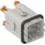 ILME CKSHM04 SQUICH vīrišķais ieliktnis 4P+PE 10A 400V sudraba kontakti izmērs 21.21